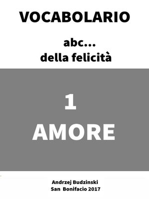 cover image of Amore